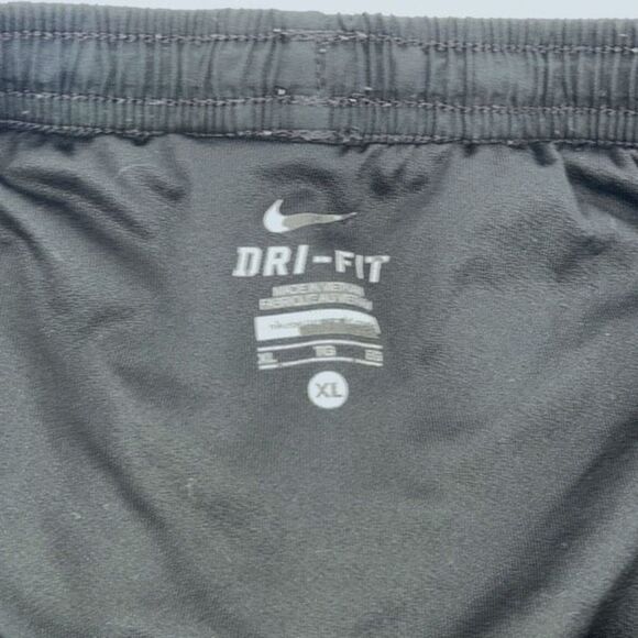 Nike Mens Dri-Fit Distance Swoosh Running Athletic Sweat Shorts Black Size XL - Picture 5 of 5